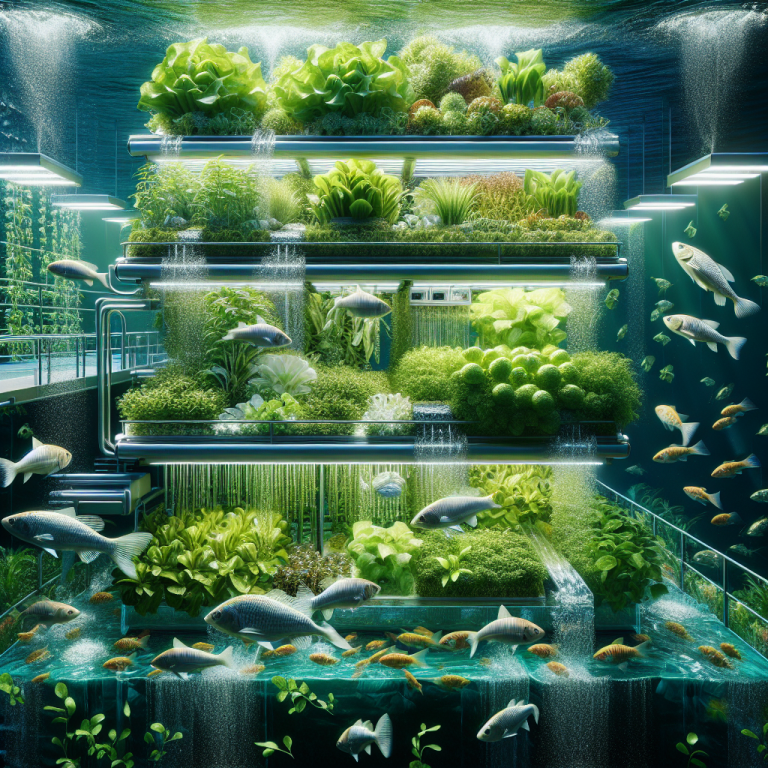 Read more about the article Aquaponics System Design Ideas