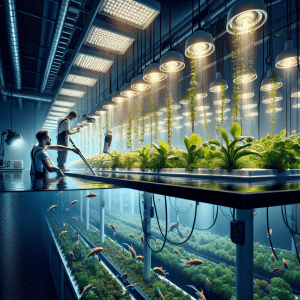 Read more about the article Light maintenance in aquaponics